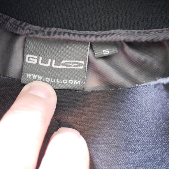 GUL Mens Black/Gray Spray Top V- Neck Size Small - Picture 7 of 8